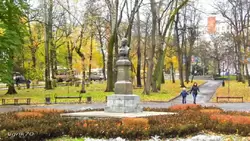 Пенза, памятник М.Ю. Лермонтову