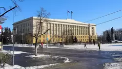 Пенза, площадь Ленина и Дом Советов