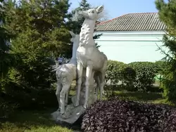Пенза, скульптура «Олени»