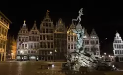 Антверпен ночью, фото 9