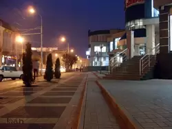 Улица Астраханская (Ленина) ночью в Рязани