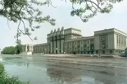 Самара, дворец культуры на площади Куйбышева