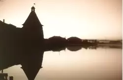 Соловецкие острова, фотография на закате