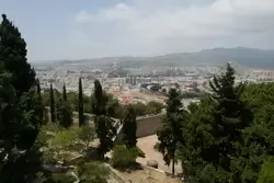 Панорама города Малага