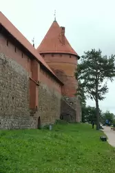Северо-западная башня Тракайского замка, служившая тюрьмой