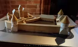 Модель Тракайского замка
