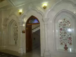Украшения в интерьере мечети Кул-Шариф