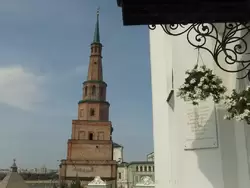 Казанский кремль, падающая башня Сююмбике