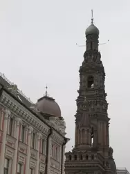 Казань, колокольня Богоявленского собора на улице Баумана