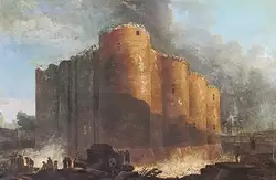 Юбер Робер «Крепость Бастилия в первые дни её разрушения»