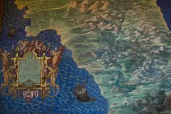 Королевство Калабрия — Галерея географических карт в Ватикане