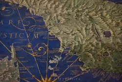 Тоскана (Пиза, Лукка) на «Древней» карте Италии — Галерея географических карт в Ватикане