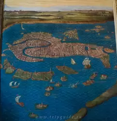Венеция 1581 г. — Галерея географических карт в Ватикане