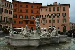 Фонтан Нептуна в Риме (fontana del Nettuno)
