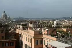 Рим, вид с Испанской лестницы