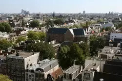 Вид на Южные кварталы Амстердама