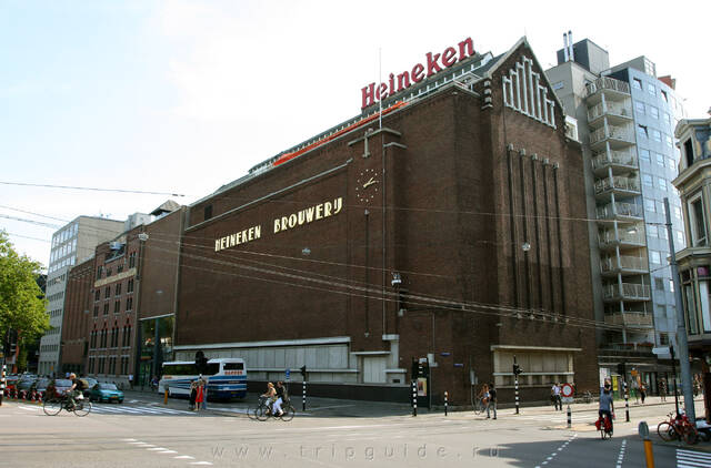 Музей-пивоварня Heineken в Амстердаме