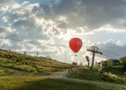 Воздушный шар в Красной Поляне 