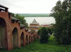 Крепостные стены Нижегородского кремля