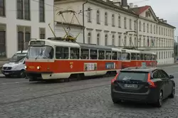 Трамваи и старинные авто в Праге, фото 7