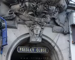 Paisley Close — один из переулков, отходящий от Королевской мили