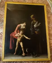 Микеланджело Меризи, известный как Караваджо «Мадонна с ужом», 1605–1606