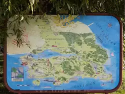 Карта острова Юргорден