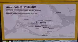 Карта портов Стокгольма