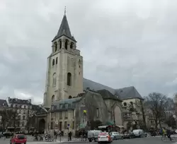 Церковь Сен-Жармен-де-Пре в Париже