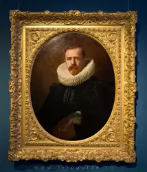 Daniel Franken Dzn — банкир и коллекционер искусства, в одежде 17-го века — Andre Mniszech — был близким другом семьи. Портрет раскрывает интерес к истории одежды, который он разделял с Виллетами