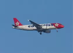 Самолет авиакомпании Edelweiss , Airbus A320-214, бортовой номер HB-IHY