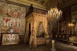 Спальня Анны Австрийской — дворец Фонтенбло