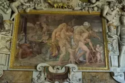 Фреска Пожар в Катании — Галерея Франциска I в Фонтенбло