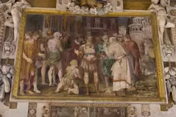 Фреска Единство государства — Галерея Франциска I в Фонтенбло