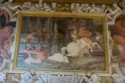 Фреска Воспитание Ахилла — Галерея Франциска I