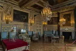 Салон Людовика XIII в дворце Фонтенбло