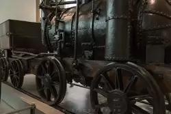 Локомотив «Пыхтящий Билли» («Puffing Billy») — старейший сохранившийся железнодорожный локомотив, 1814 г.