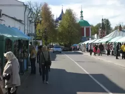 Кремлёвская улица в Суздале