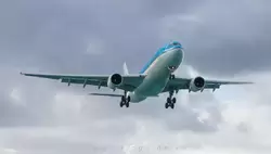 Самолет Airbus A330-203 авиакомпании KLM рейс Амстердам — Синт Мартен