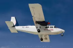Самолет Britten-Norman BN-2A-26 Islander авиакомпании Windward, бортовой номер PJ-WEA