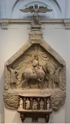 Памятник Спинетту Маласпине (Marchese Spinetta Malaspina, Верона, 1430–1435) — Спинетта был военным начальником, погибшим в 1407 году, такие памятники в виде наездника типичны для Вероны