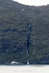 Водопад (река) Вулелва (Volelva)