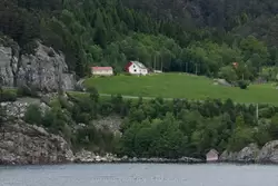 Хутор на острове Тиснесойя (Tysnesøya)