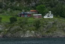Ферма на острове Тиснесойя (Tysnesøya)
