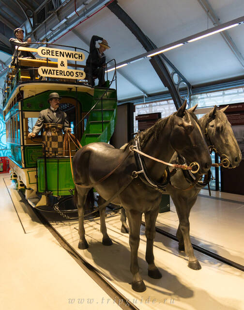 Двухэтажный конный трамвай, Джон Стефенсон и Ко, 1882 г.