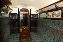 Купе вагона лондонского метро второго класса 1900 года