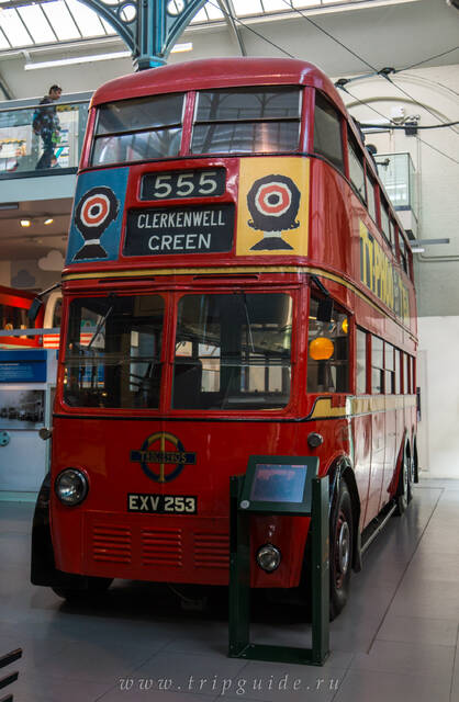 Двухэтажный троллейбус K2-class, 1939 г. — этот троллейбус ходил на севере и северо-востоке Лондона с 1939 по 1961 г.