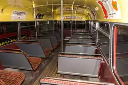 Двухэтажный автобус Routemaster — вторая палуба, Музей транспорта Лондона