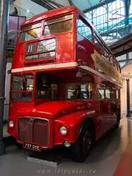 Музей транспорта Лондона, двухэтажный автобус Routemaster 
