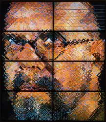 «Автопортрет» Чак Клоуз (Chuck Close) — автор исследует различные техники для автопортретов с 1960-х годов